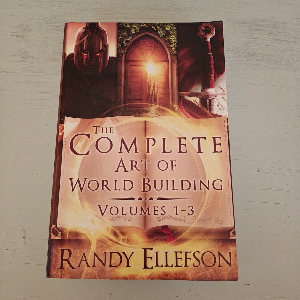 The Complete Art of Worldbuilding Randy Ellefson Trade Paperback Fantasy SciFi
